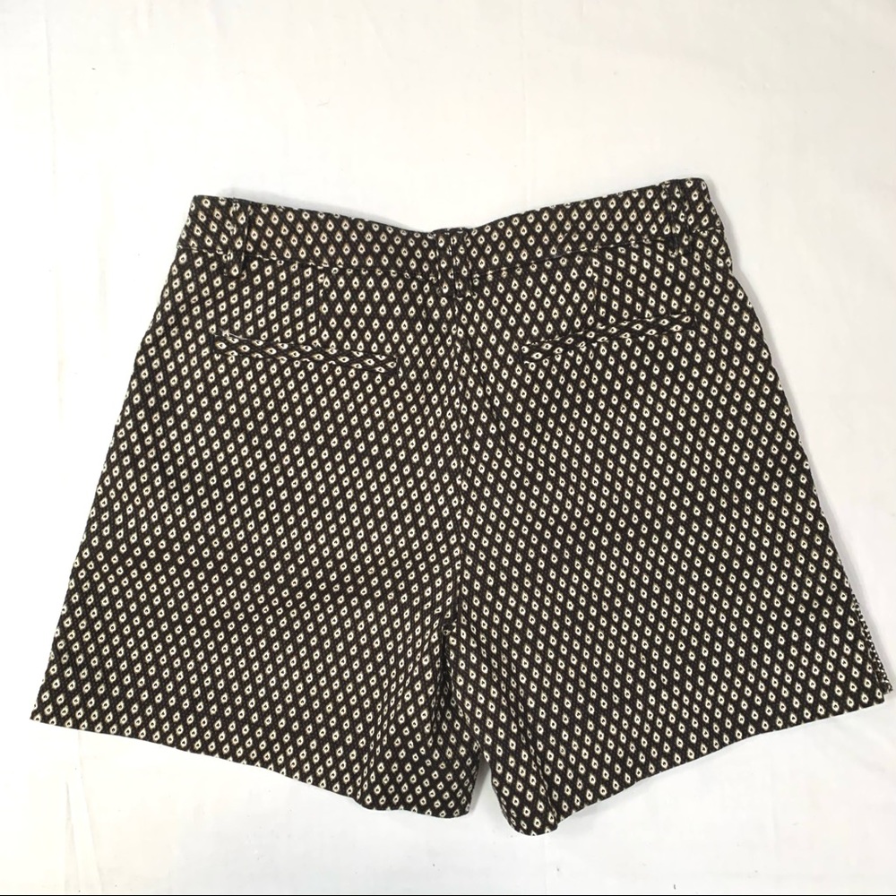Anthropologie Cartonnier Sarah high rise print shorts- 4 - Picture 5 of 9